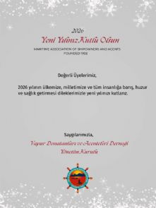 YENİ YILINIZ KUTLU OLSUN